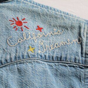 Levi Strauss Jean Shirt with Embroidery Size S